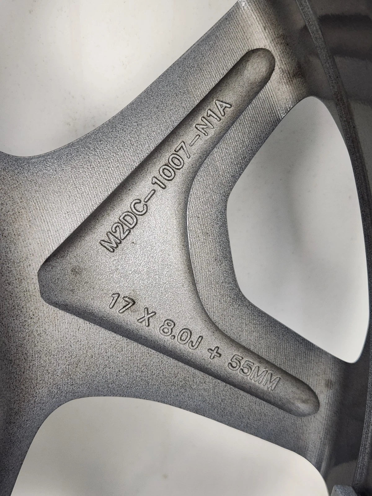 2021-2024 Ford Bronco Wheel Rim 17X8 Inch Gray Alloy 6 Double Spoke