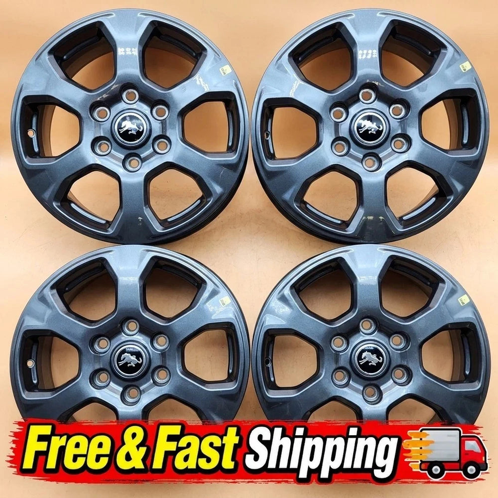 2021-2024 Ford Bronco 17" Set 4 Wheels Rim 17X7.5" 6 Lug Gray 6 Spoke OEM (Copy)