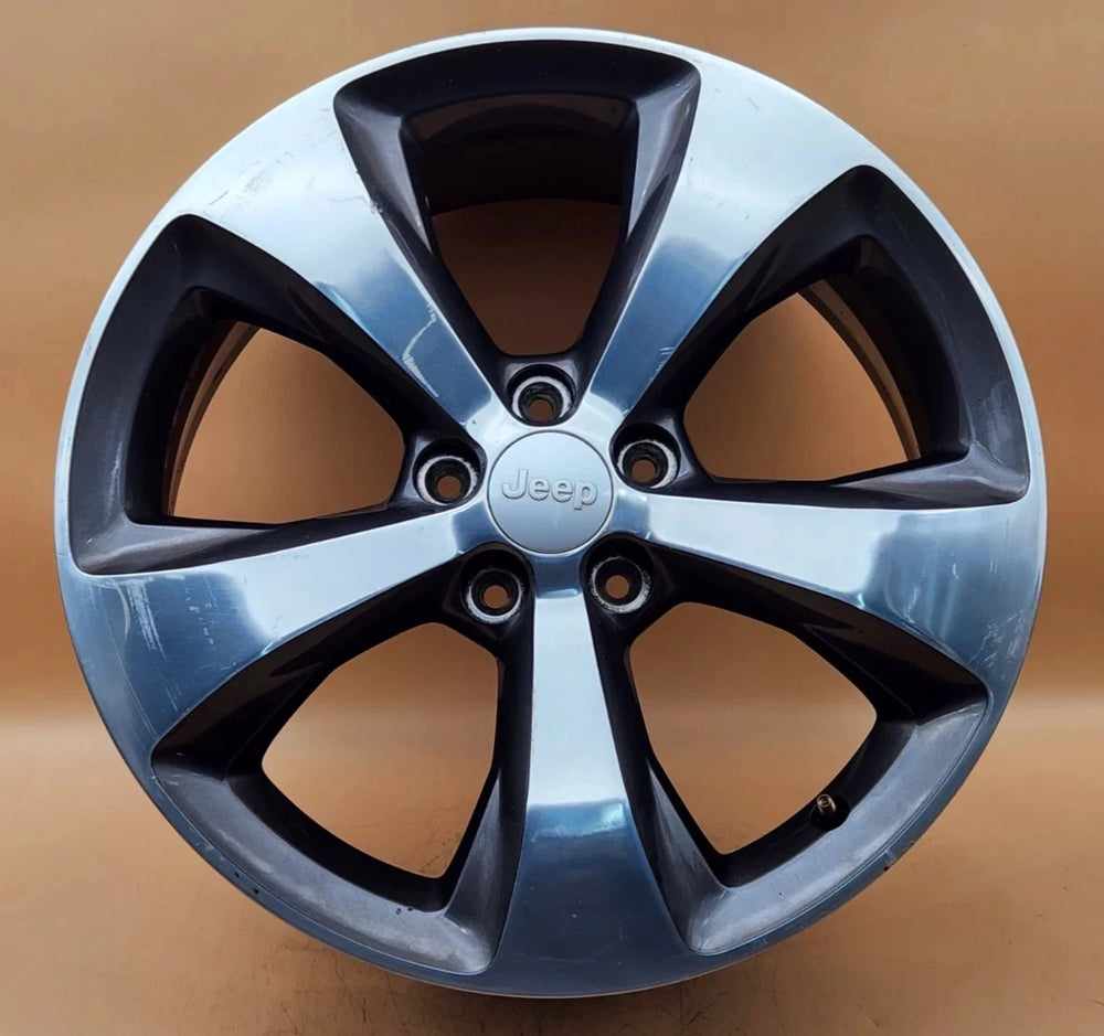 2019-2022 Jeep Cherokee Wheel Rim 18X7 Polished Face 5Spoke OEM