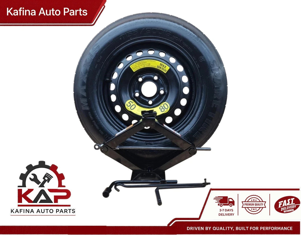 Spare Tire W/Jack Kit 16" Fits 2010-2018 Hyundai Tucson Compact Donut .