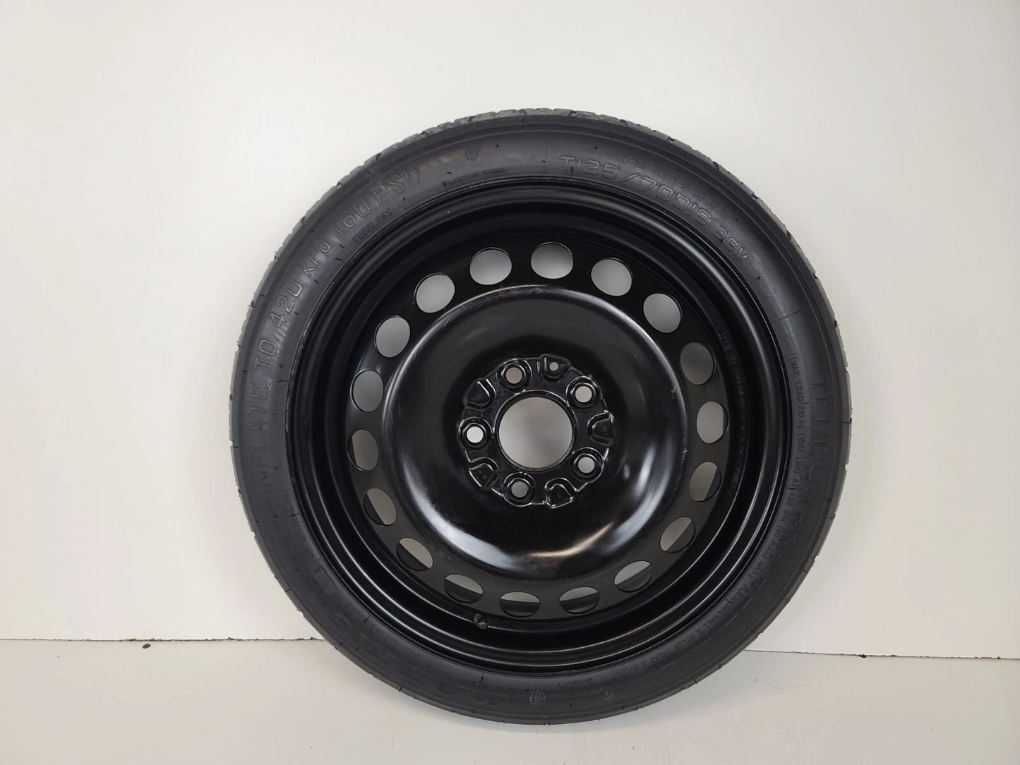 2004-2012 CHEVROLET MALIBU SPARE TIRE DONUT W/JACK TOOLS KIT OEM T125/70D16