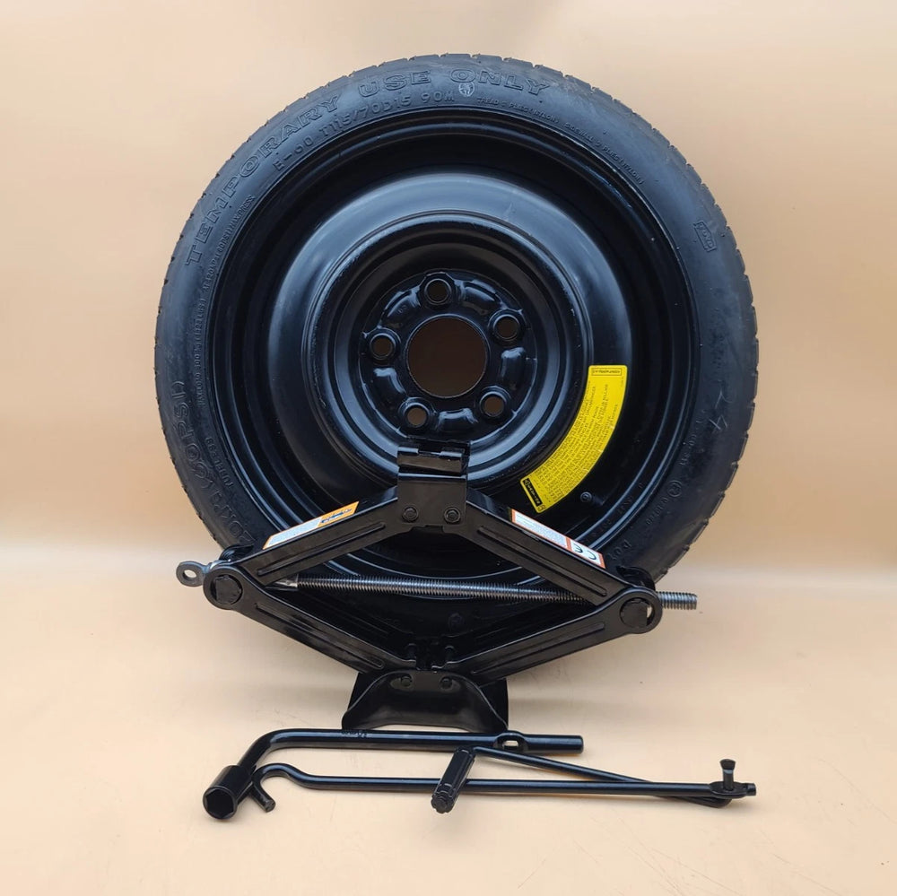 SPARE TIRE W/JACK KIT 15" FITS: 2004-2013 MAZDA 3 COMPACT DONUT