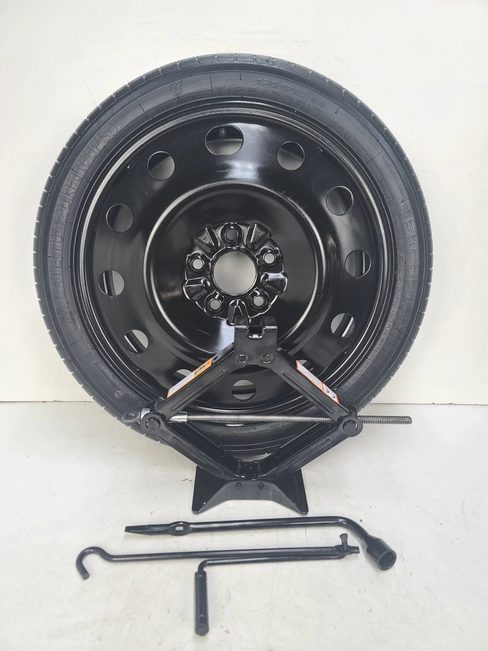 Spare Tire W/Jack Kit 17'' Fits 2002-2010 Lexus SC430 Compact Donut (Brand New Tire)