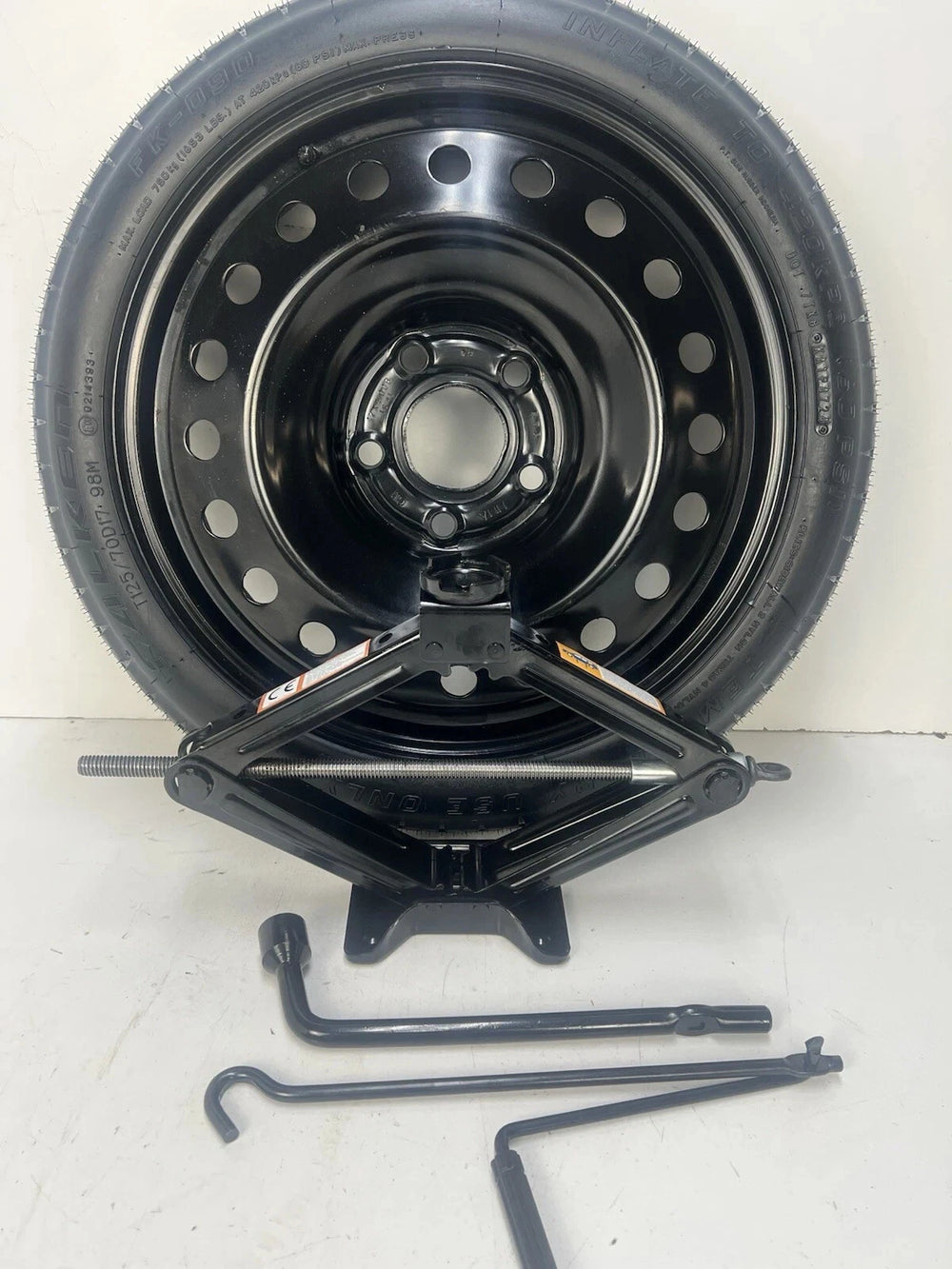 Spare Tire W/Jack Kit 17" Fits 2017-2019 Buick Lacrosse Compact Donut