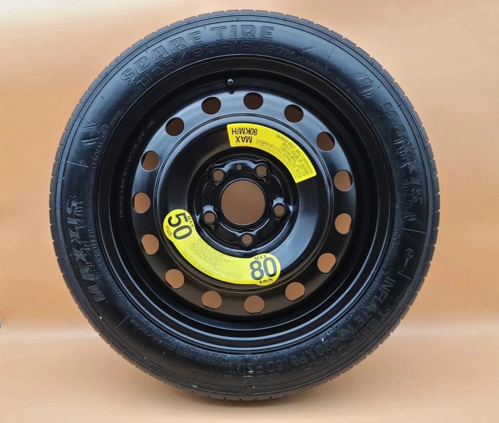 Spare Tire 16" Fits 2024-2025 Hyundai Elantra Compact Donut New Tire