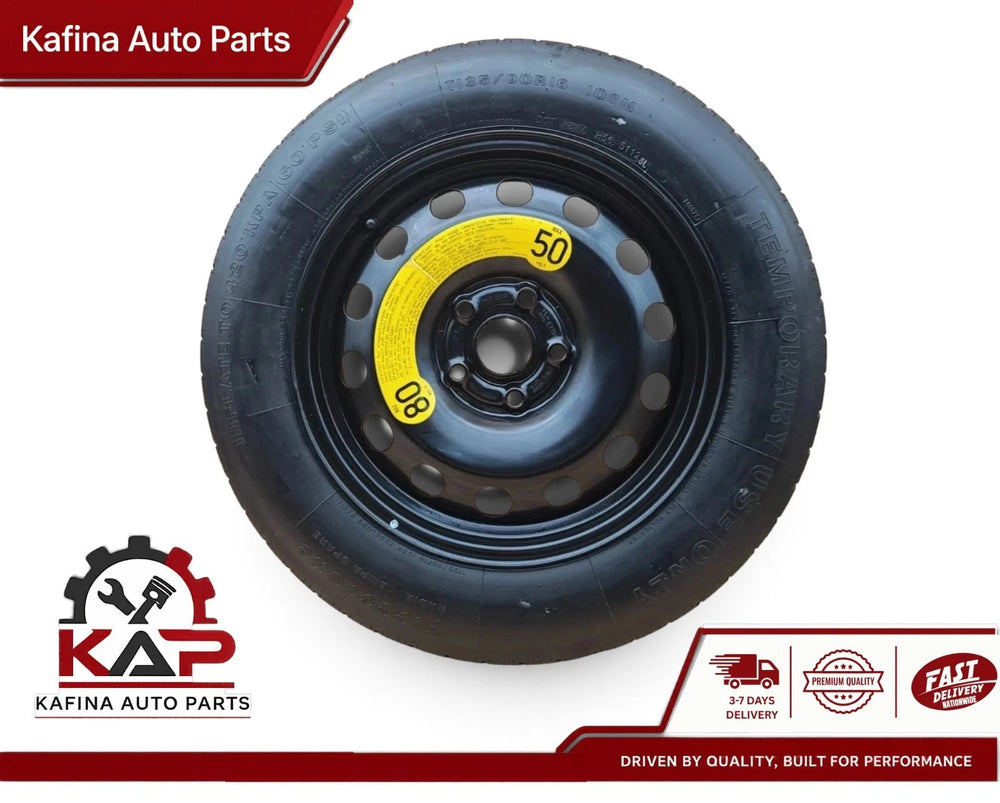 Spare Tire 16" Fits 2013 Volkswagen Jetta Genuine Donut