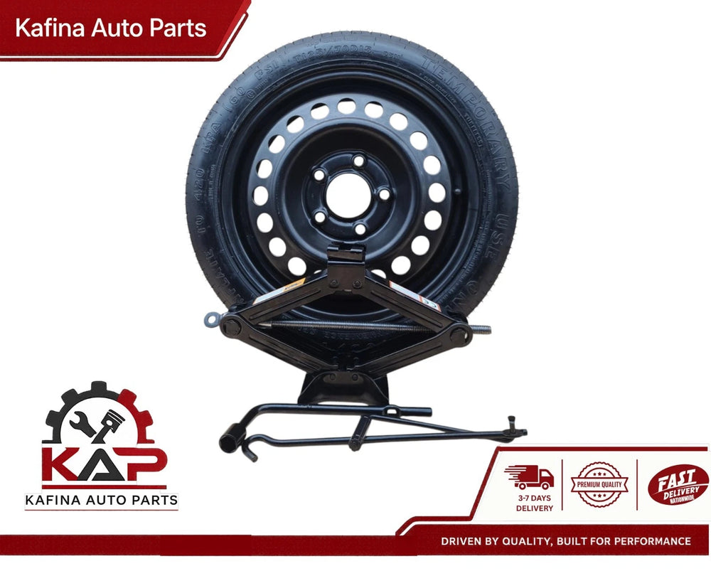 Spare Tire W/Jack Kit 15" Fits: 1999-2005 Pontiac Grand AM Compact Donut