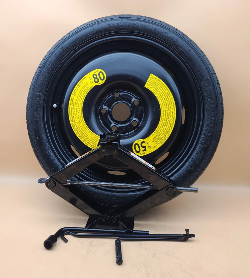 Spare Tire W/Jack Kit 18" Fits 2021 2022 2023 Volkswagen Taos Compact Donut