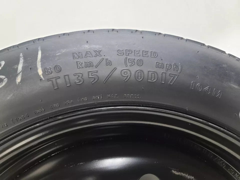 Spare Tire W/Jack Kit 17" Fits 2015-2020 Acura TLX Compact Donut