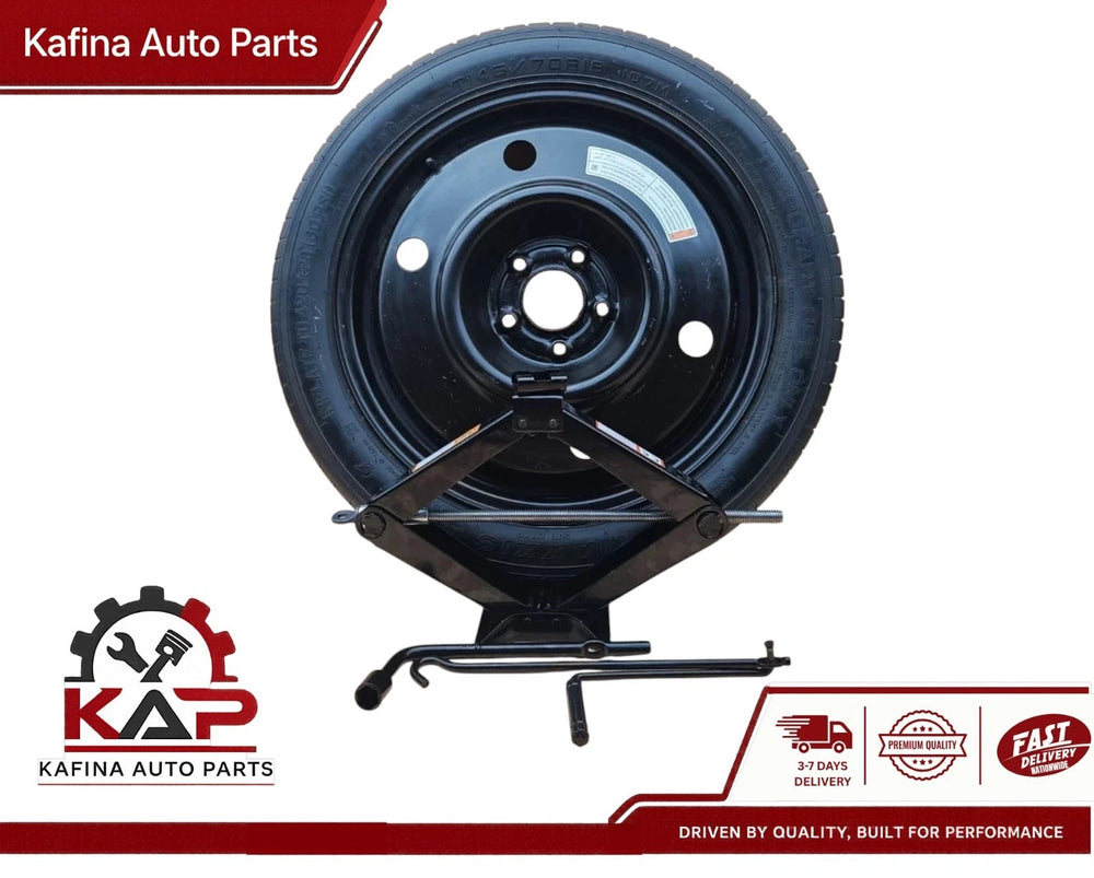 Spare Tire W/Jack Kit 18" Fits 2013-2019 Ford Explorer Compact Donut