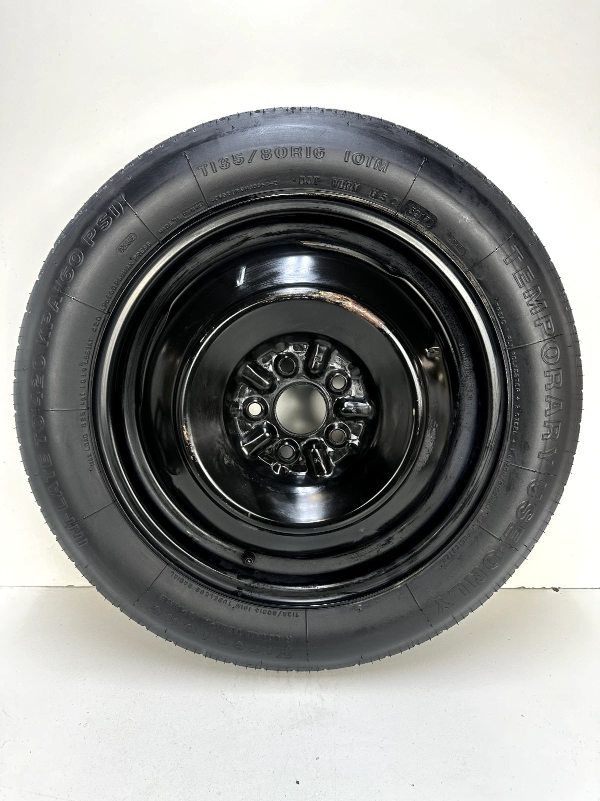 2003-2019 Toyota Corolla Spare Tire Compact Donut OEM Oem