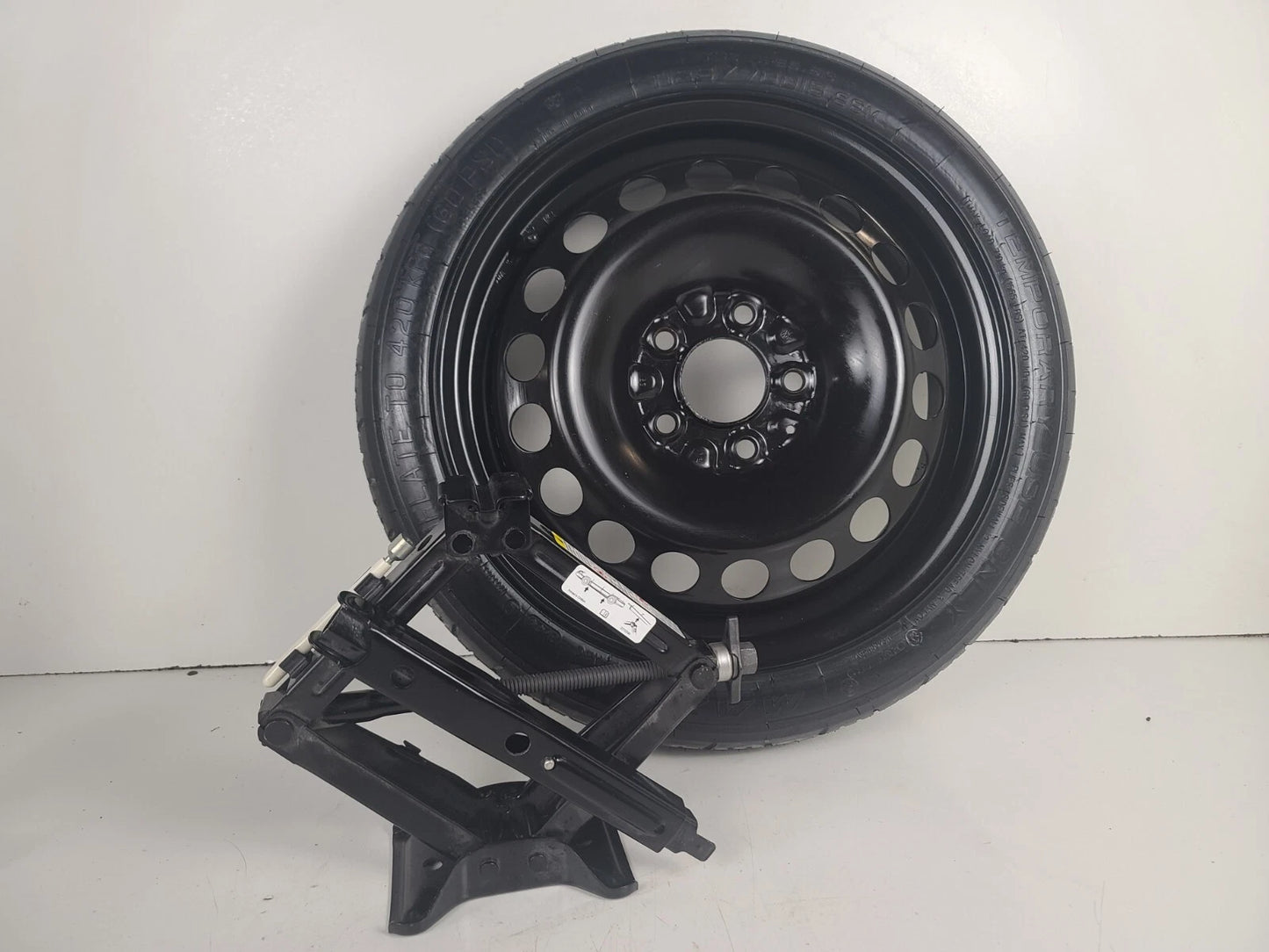 2004-2012 CHEVROLET MALIBU SPARE TIRE DONUT W/JACK TOOLS KIT OEM T125/70D16