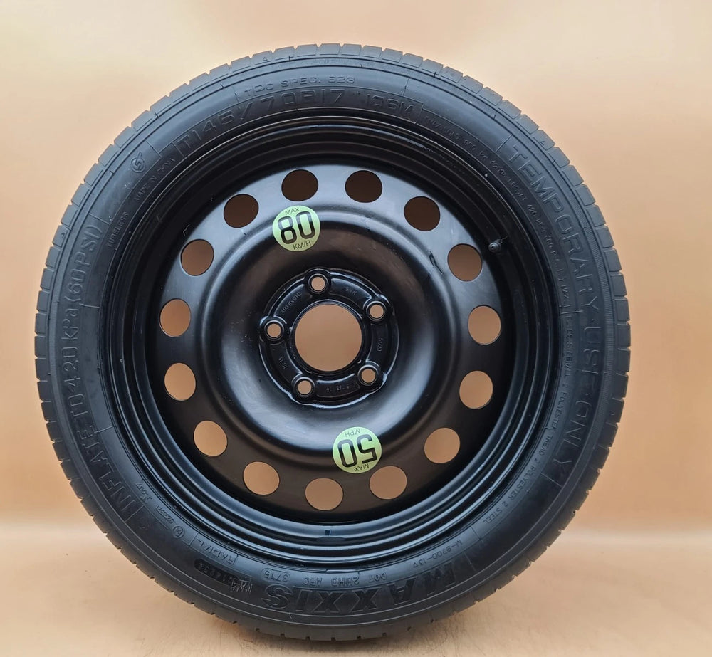 SPARE TIRE 17'' FITS: 2015-2024 MERCEDES CLA CLASS COMPACT DONUT