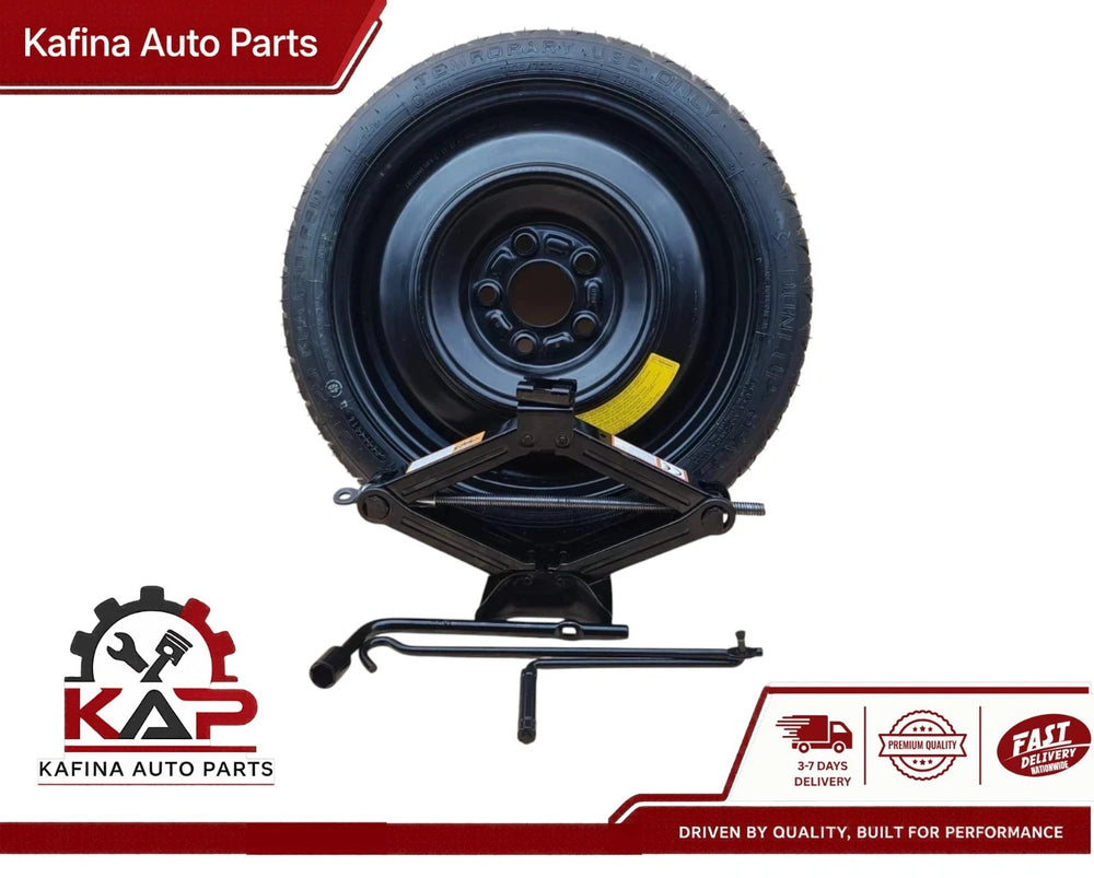 SPARER TIRE W/JACK KIT 16" FITS 2019 MAZDA3 COMPACT DONUT .