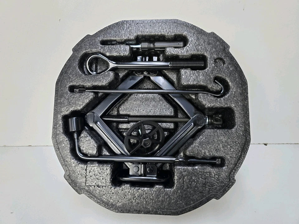 2013-2021 HYUNDAI VELOSTER SPARE TIRE EMERGENCY JACK TOOL KIT FOAM OEM GENUINE