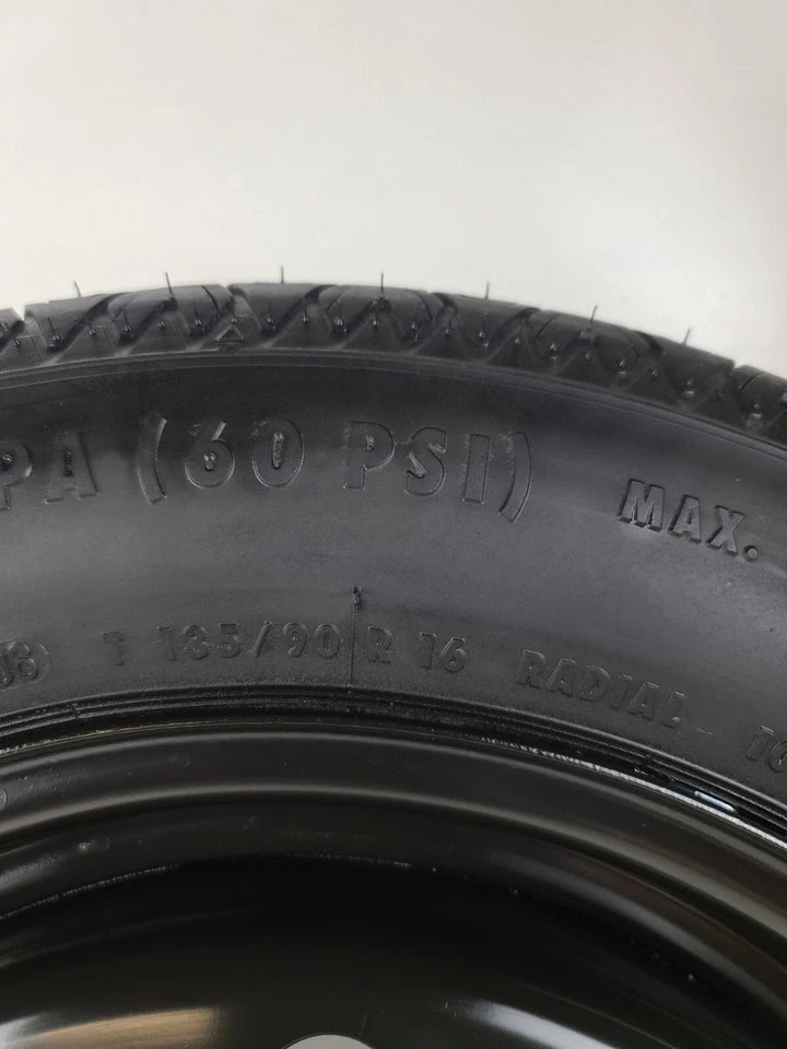 2007-2022 Nissan Altima EMERGENCY SPARE TIRE WHEEL W/JACK TOOLS OEM T135/90D16