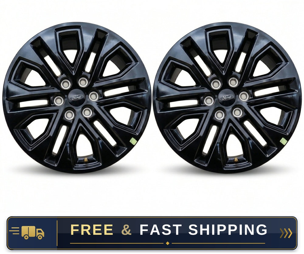 2024-2026 Ford F-150 Set Of 2 Wheels Rim 20"X8.5'' Gloss Black OEM RL3J1007AA