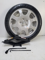 Spare Tire 18" Fits: 2016-2019 Ford Explorer Compact Donut Aluminum w/ Jack Kit