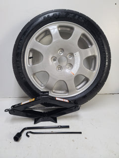 Spare Tire 18" Fits: 2016-2019 Ford Explorer Compact Donut Aluminum w/ Jack Kit