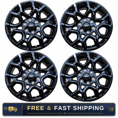 2021-2024 Ford F150 Set Of 4 Wheels Rim 18"X8.5'' Factory Black OEM ML34-1007-BA