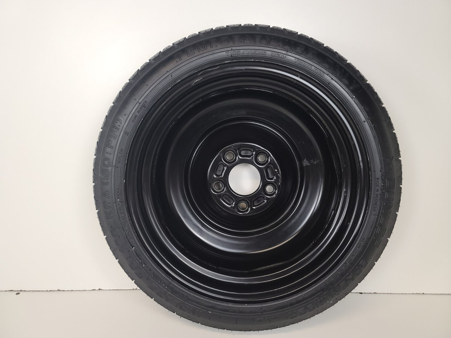 SPARE TIRE W/JACK KIT 16" FITS 2015 MAZDA3 COMPACT DONUT