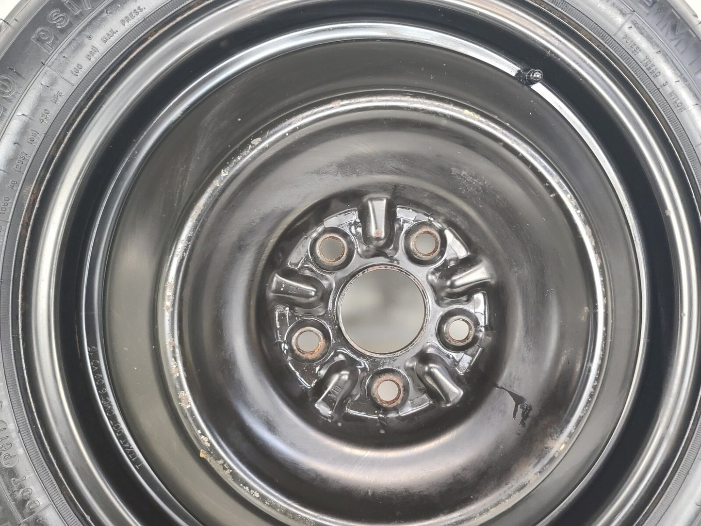 Spare Tire Compact Donut  Fits 2007-2017 Toyota Camry OEM GENUINE DONUT