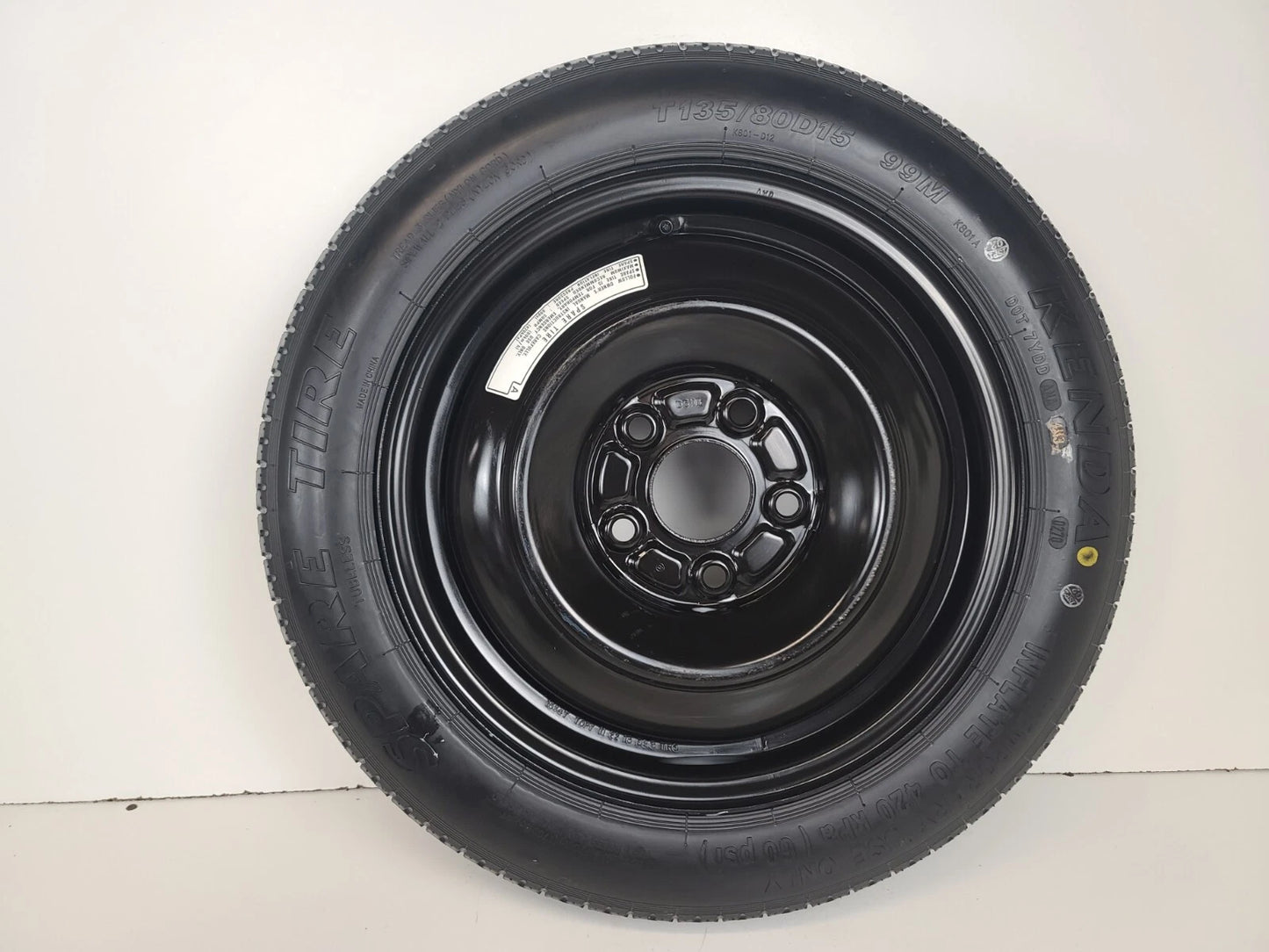 Spare Tire 15’’ W/Jack Kits Fits:2010 2011 2012 2013 2014 2015 Honda Civic