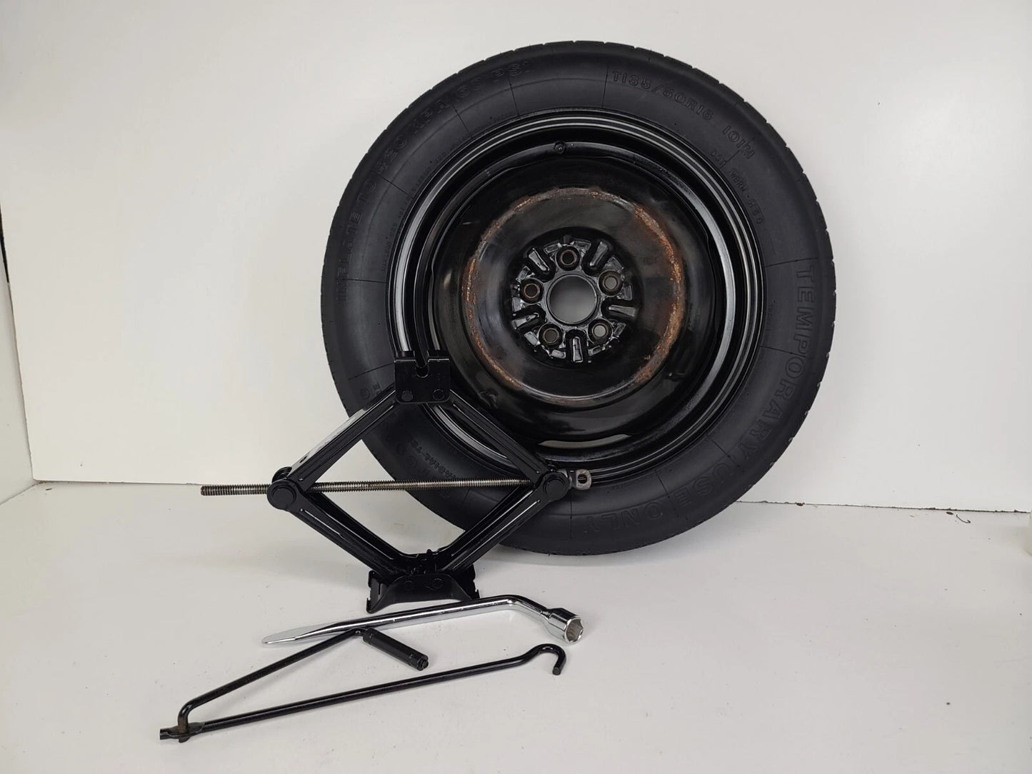 Spare Tire W/Jack Kit 16" Fits 2003-2019 Toyota Corolla Donut