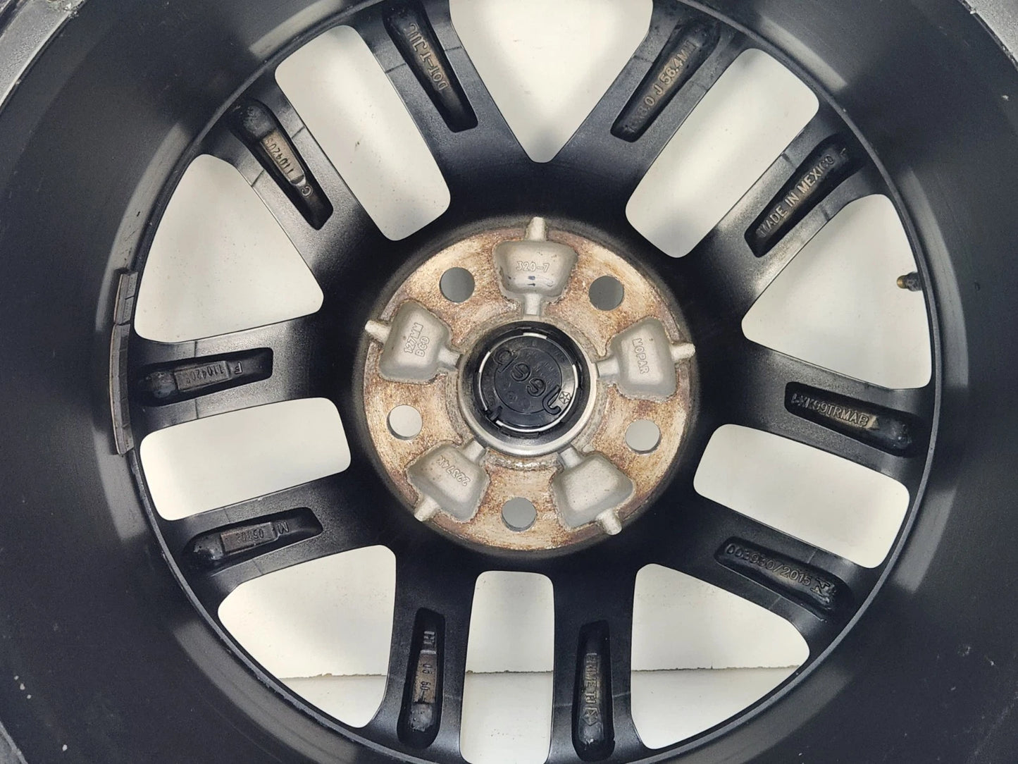 2017-2022 Jeep Grand Cherokee Wheel Rim 18x8 Aluminum Gray Painted Pockets OEM