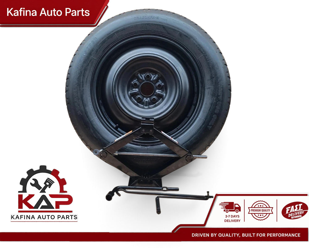SPARE TIRE 18" W/JACK KIT FITS:2018-2022 LEXUS RX 450HL Compact Donut