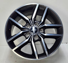 2017-2022 Jeep Grand Cherokee Wheel Rim 18x8 Aluminum Gray Painted Pockets OEM