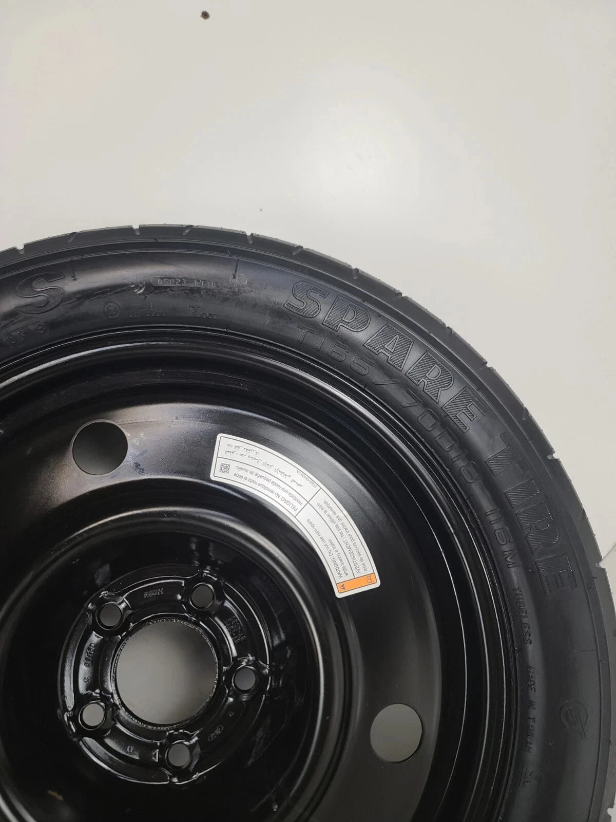 SPARE TIRE 18" FITS 2020-2025 FORD EXPLORER COMPACT DONUT