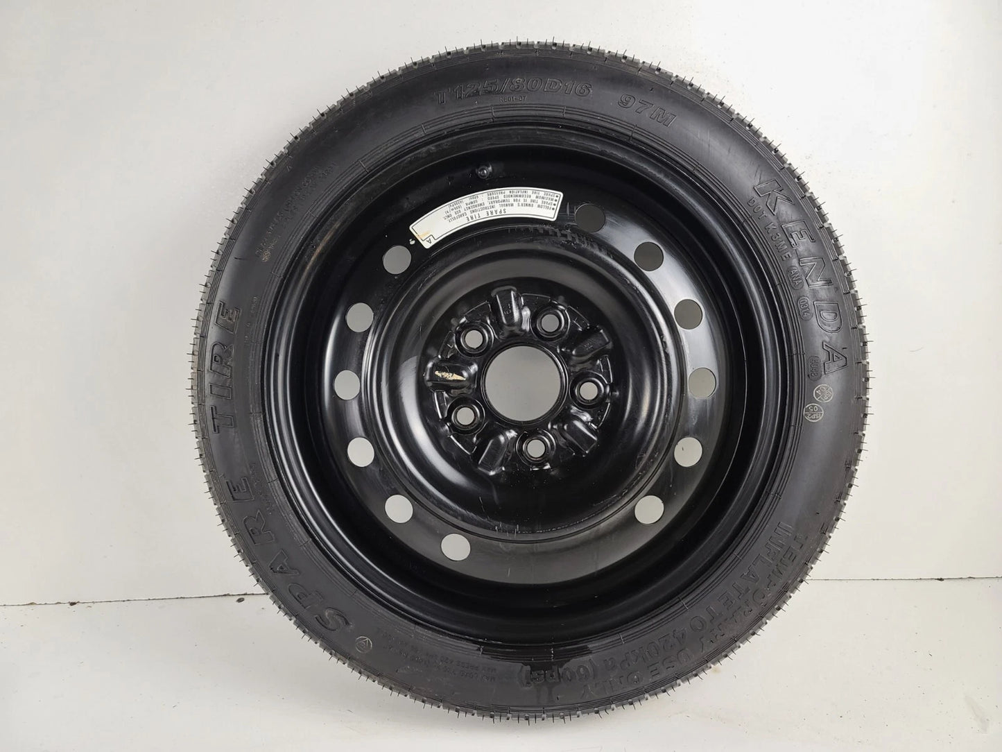 Spare Tire 16’’ W/Jack Kits Fits: 2013-2020 Honda Accord