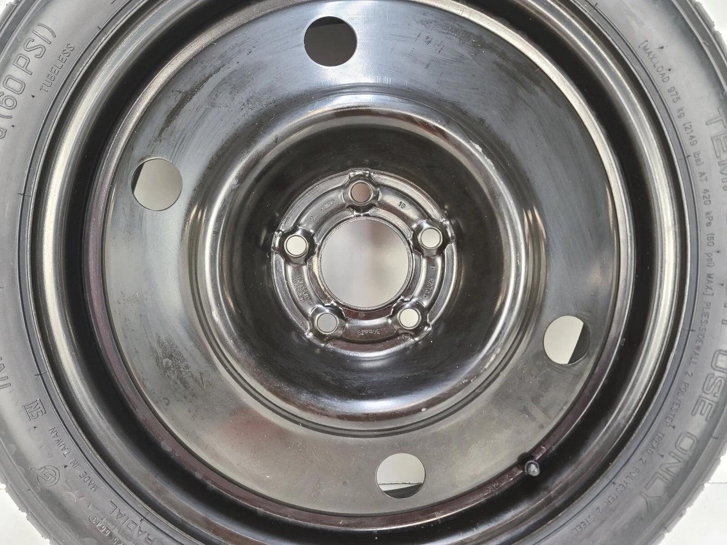 Spare Tire W/Jack Kit 18" Fits 2013-2016 Linclon MKS