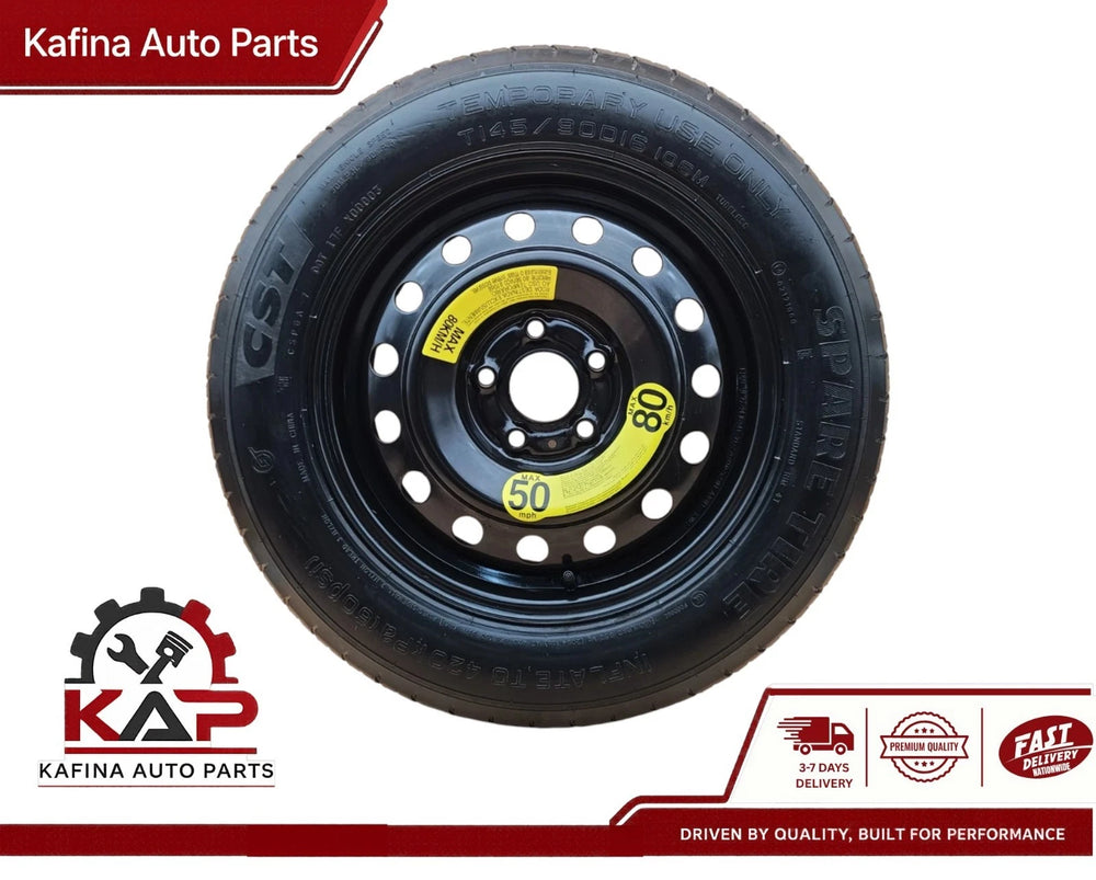 SPARE TIRE 16" FITS 2018-2025 HYUNDAI KONA COMPACT DONUT