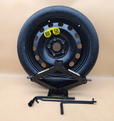 Spare Tire W/Jack Kit 16" Fits 2014-2019 Volkswagen Golf Compact Donut