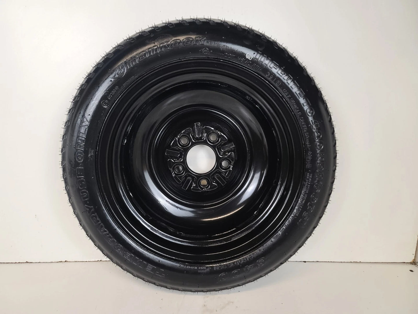 Spare Tire W/Jack Kit 15" Fits : 2007-2019 Hyundai Elantra Compact Donut
