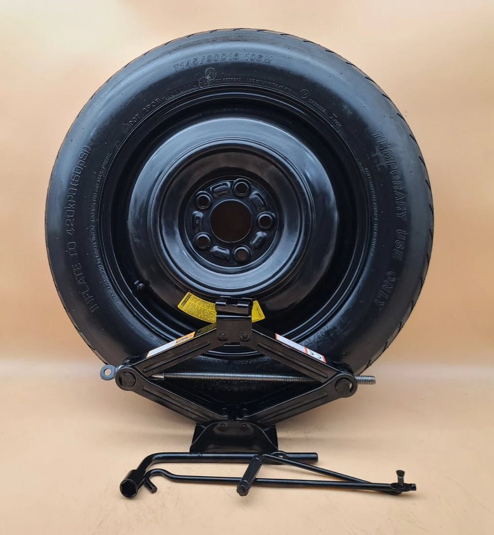 SPARE TIRE W/JACK KIT 16'' FITS 2013-2017 SUBARU CROSSTREK XV COMPACT DONUT
