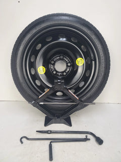 Spare Tire 18'' W /Jack Kit Fits 2014-2018 BMW X4 Compact Donut