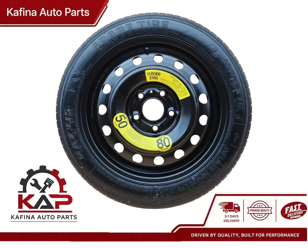 SPARE TIRE 16" FITS 2016 KIA OPTIMA OEM GENUINE DONUT . (BRAND NEW TIRE )