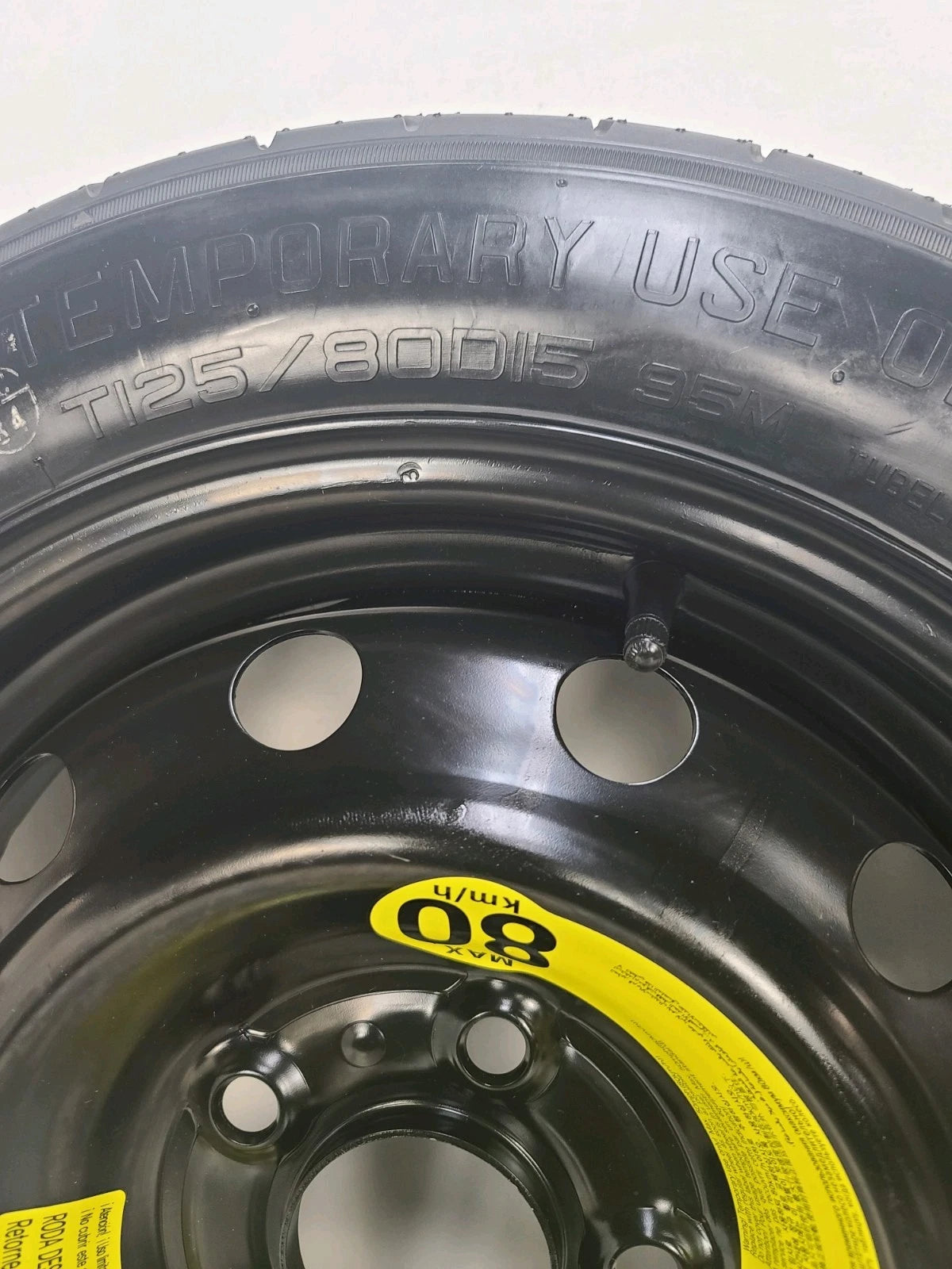 Spare Tire 15"  Fits: 2007-2023 Hyundai Elantra Compact Donut