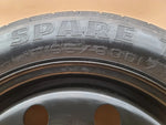 Spare Tire W/Jack 17'' Fits 2005-2012 Ford Escape Compact Donut
