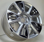 2021-2024 Chevy GMC Tahoe Suburban Sierra 1500 Wheel Rim 22X9" Silver 10 Spoke