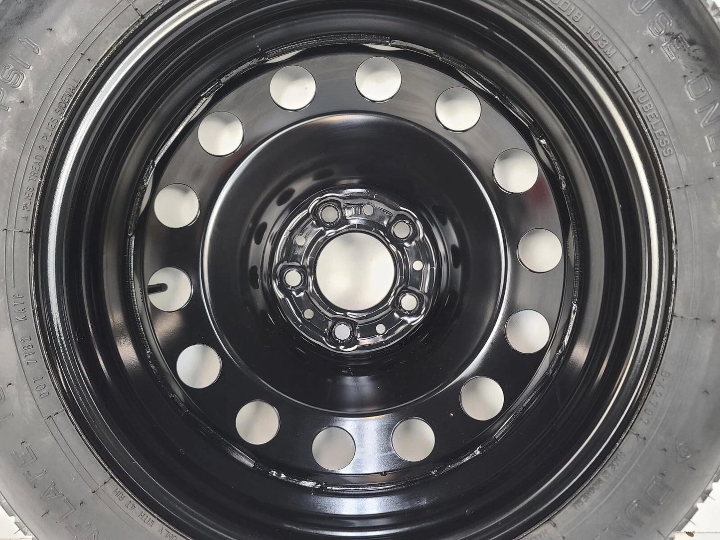 Spare Tire 18" Fits 2007-2018 BMW X5 Compact OEM Donut