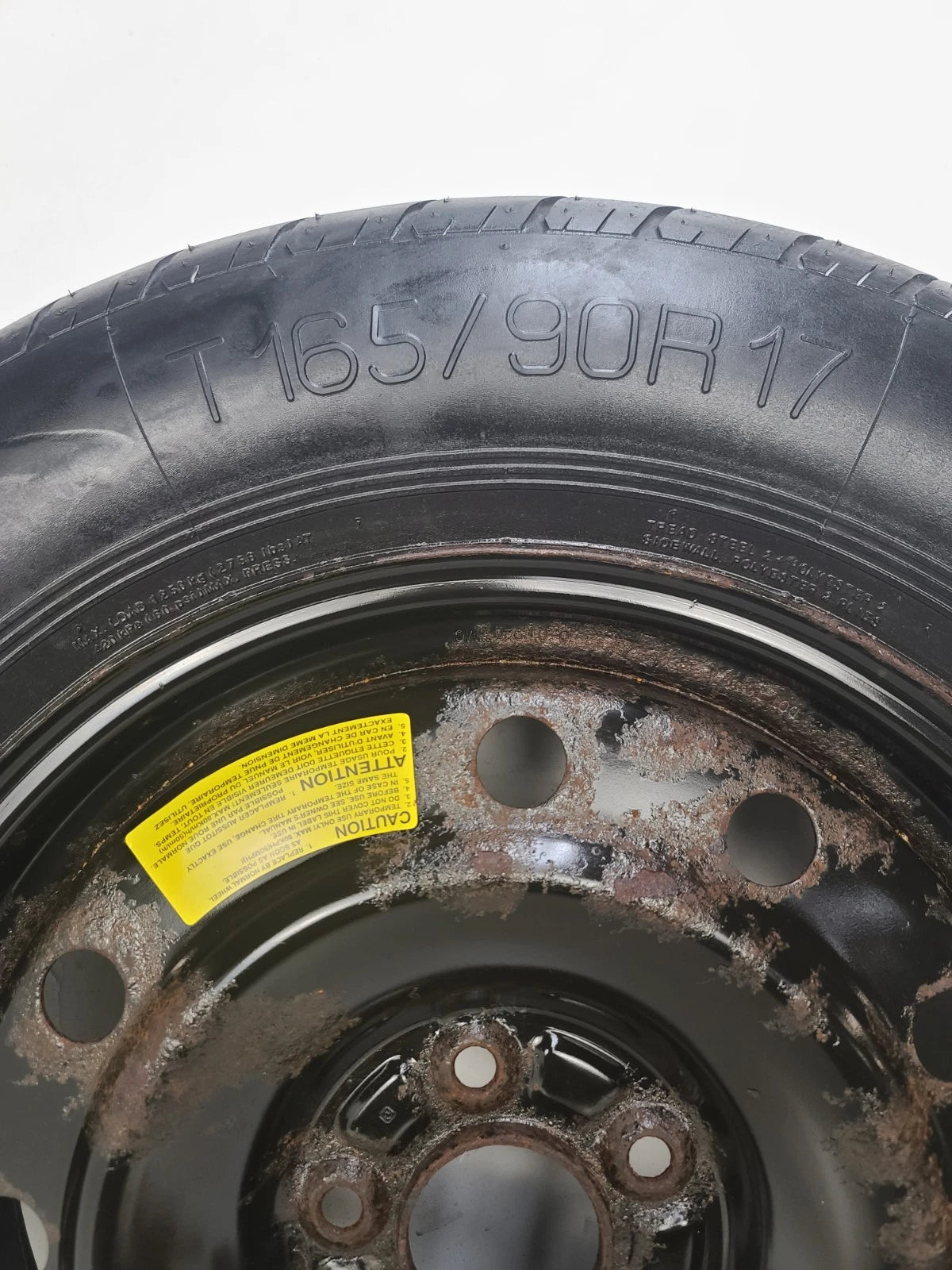 Spare Tire 17" Fits 2007-2020 Hyundai Santa Fe Compact Donut