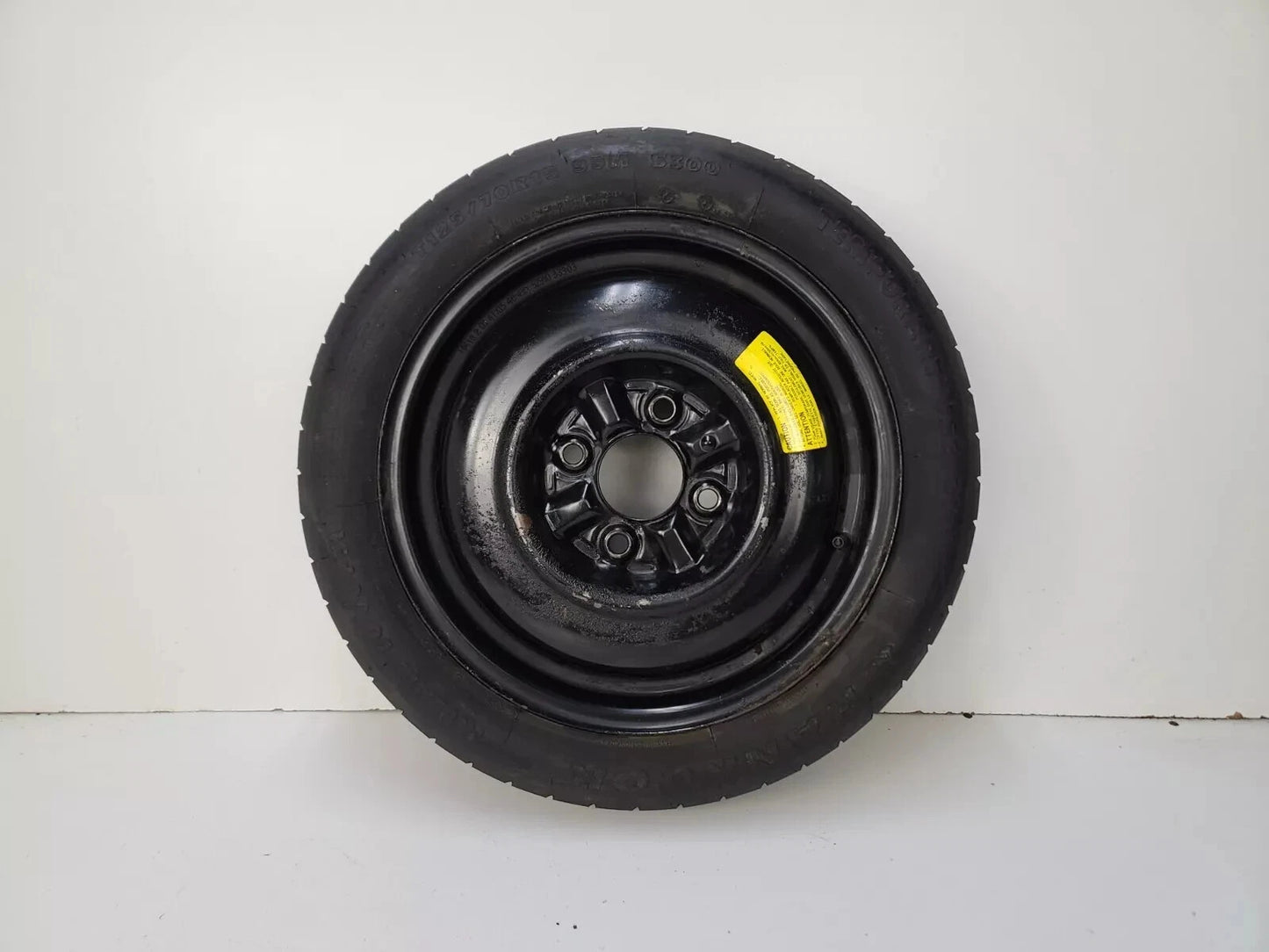 Spare Tire 15" 4 Lugs 15" Fits 1992-2006 Hyundai Elantra Compact Donut