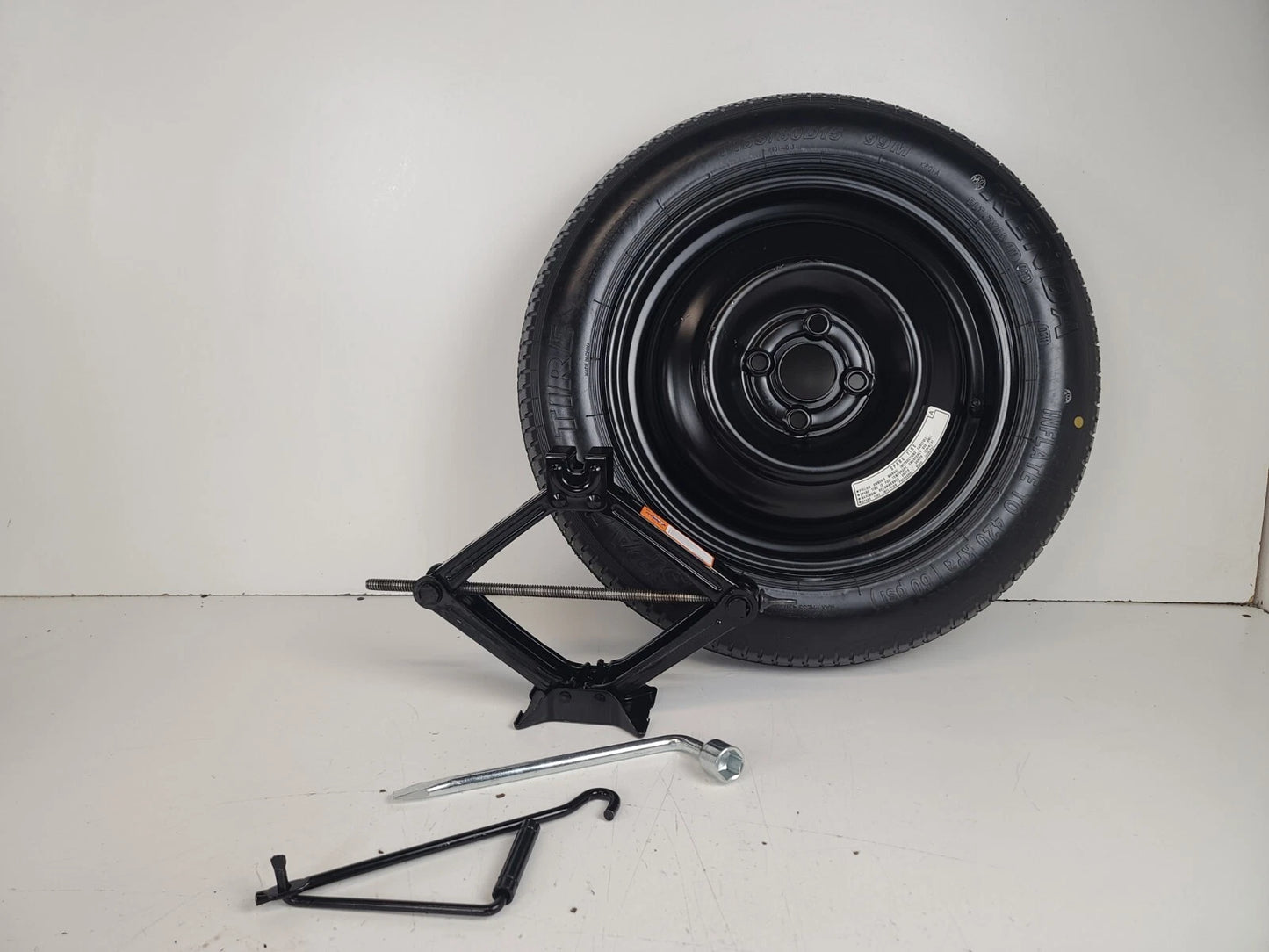 Spare Tire 15" W/Jack Kit Fits : 2012-2022 Honda Fit OEM Genuine Donut.
