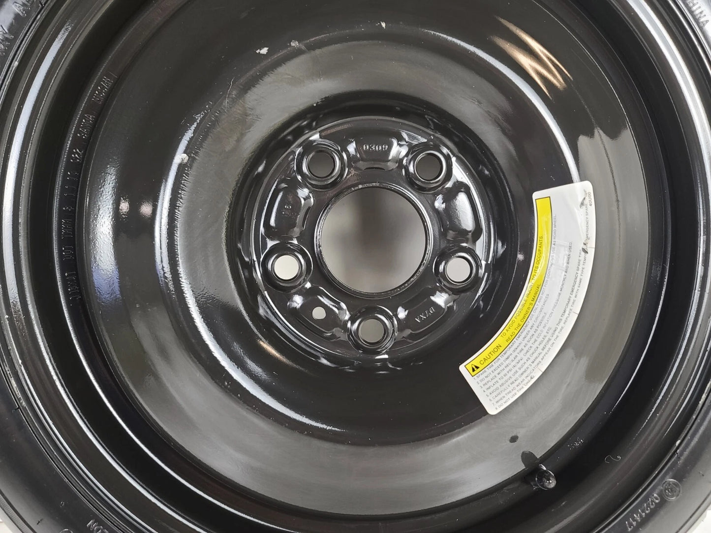 Spare Tire W/ Jack Kit 16" Fits 2013-2022 Nissan Sentra Compact Donut.