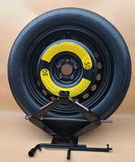 Spare Tire 18"w/JACK KITS  Fits : 2009-2017 Audi Q5 Compact Donut .