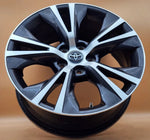 2016-2019 Toyota Highlander Wheel Rim 18x7-1/2 Alloy 10 Raised 5 V Spoke OEM